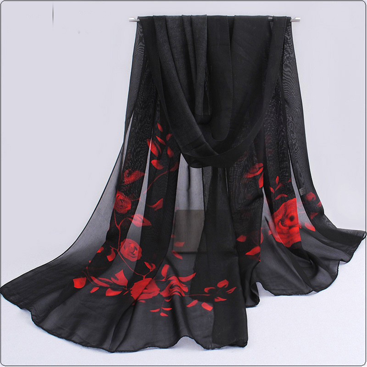 Beach Towel Large - 1 Buah Syal Sifon Sederhana Elegan