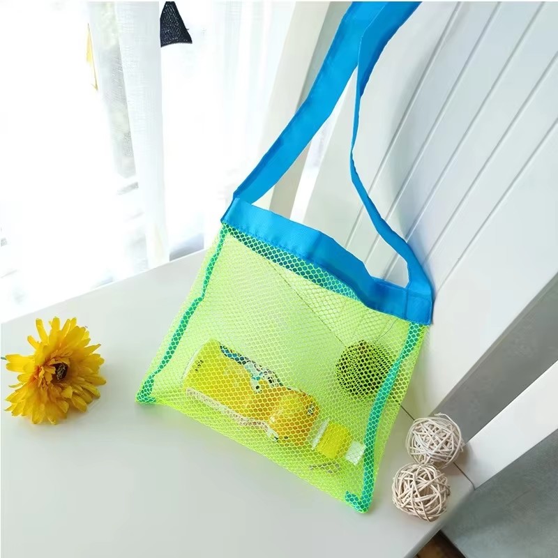 Beach Towel Large - Tas Jaring Portabel untuk Anak-anak, Tas