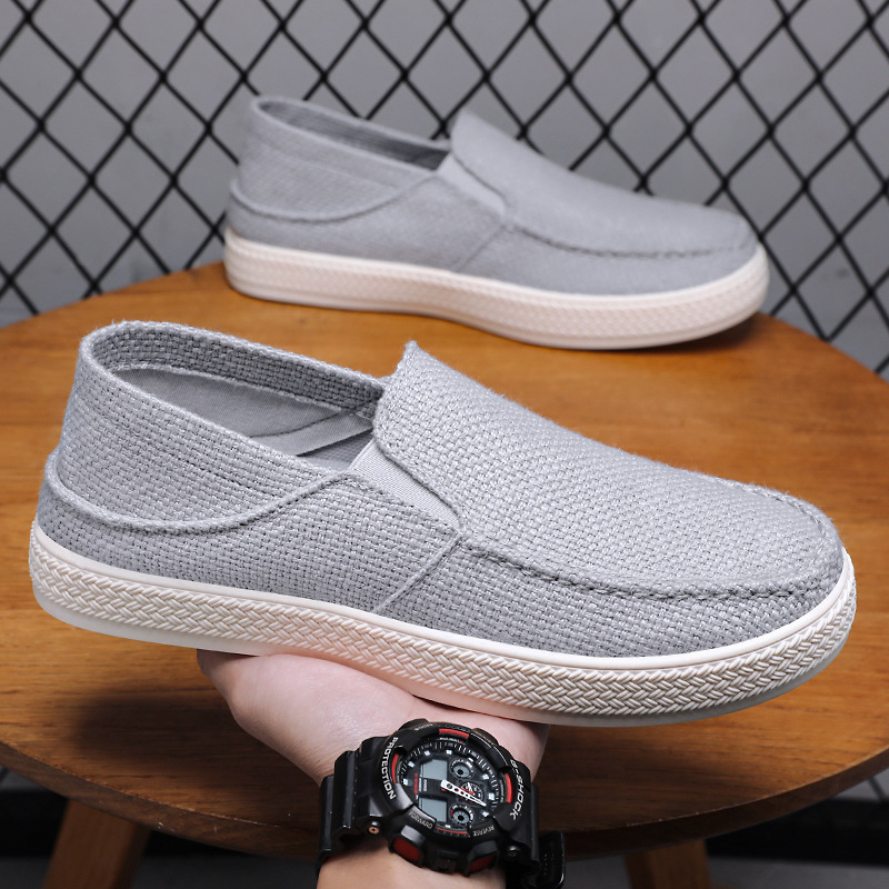 Sepatu Kanvas Kanvas Anti Bau  - Espadrille Slip On ulasan dan harga