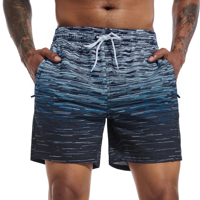Celana Renang Grafis Bergaris  - Trunks Board Surf ulasan dan harga