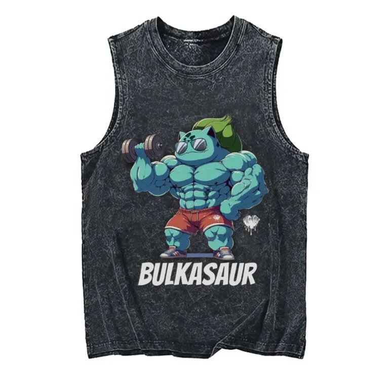 Tank Top Pokemon Pikachu Acid  - Tank Top Muscle ulasan dan harga